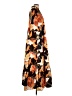 Shein Print Orange Casual Dress Size L - photo 4