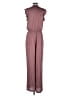 Vila Solid Burgundy Jumpsuit Size M - photo 2