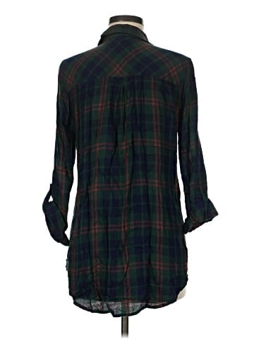 Mine 3/4 Sleeve Button-Down Shirt (view 2)