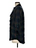 Mine 100% Rayon Plaid Green 3/4 Sleeve Button-Down Shirt Size M - photo 5