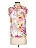 Tamara H. 100% Polyester Floral Pink Sleeveless Blouse Size XS - photo 1