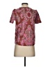 By Anthropologie Pink Short Sleeve Blouse Size XS - photo 2