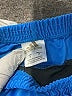Adidas 100% Polyester Color Block Blue Athletic Shorts Size 7 - photo 3