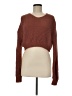 Shein 100% Acrylic Brown Pullover Sweater Size 6 - photo 1
