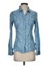 Guess Blue Long Sleeve Button-Down Shirt Size S - photo 1
