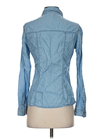 Guess Long Sleeve Button-Down Shirt (view 2)