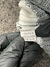 Leani 100% Acrylic Stripes Gray Pullover Sweater Size M - photo 8