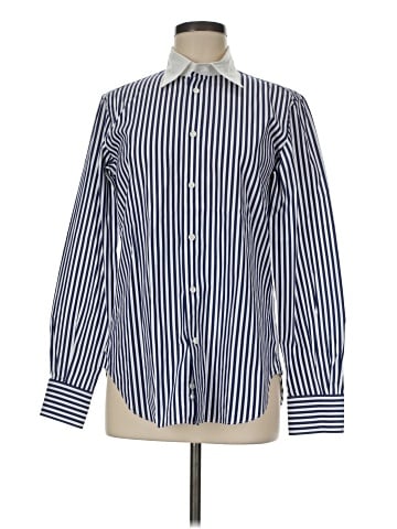Faconnable Long Sleeve Button-Down Shirt (view 1)