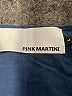 Pink Martini 100% Rayon Blue 3/4 Sleeve Blouse Size L - photo 7