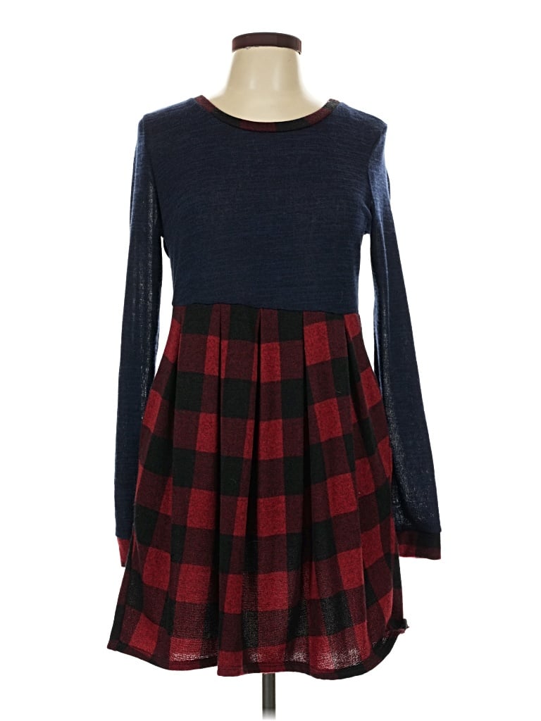 Pre-owned 12pm By Mon Ami Casual Dress In Blue