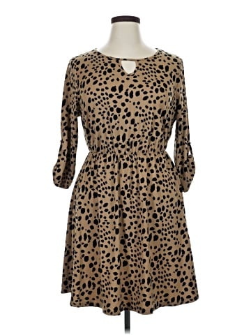 French Grey Casual Dress (view 1)