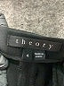 Theory Solid Black Dress Pants Size 4 - photo 7