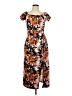Unbranded Tropical Brown Casual Dress Size L - photo 1