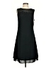 Merona 100% Polyester Solid Black Casual Dress Size 4 - photo 1