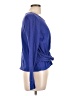 Pilcro 100% Cotton Blue Long Sleeve Top Size L - photo 4