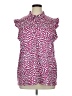 Chico's Pink Sleeveless T-Shirt Size XL (3) - photo 1