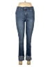 d.jeans Chevron-herringbone Blue Jeans Size 10 - photo 1