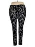 No Boundaries 100% Recycled Polyester Graphic Black Casual Pants Size XXL - photo 2