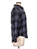 Rails 100% Rayon Plaid Purple Long Sleeve Button-Down Shirt Size L - photo 4