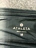 Athleta Solid Black Athletic Shorts Size M - photo 3