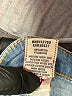 True Religion 100% Cotton Hearts Blue Jeans Size 25 waist - photo 8