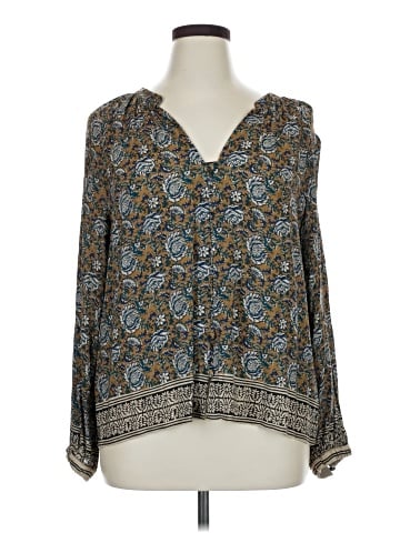 Faherty Long Sleeve Blouse (view 1)