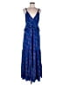 Thakoon 100% Polyester Blue Jumpsuit Size 8 - photo 1