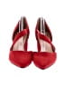 IDIFU 100% Leather Red Heels Size 8 1/2 - photo 2
