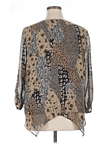 Style&Co 3/4 Sleeve Blouse (view 2)