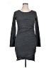 Leith Solid Gray Casual Dress Size XL - photo 1