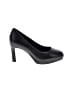 Clarks Black Heels Size 8 1/2 - photo 1