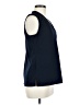 Ann Taylor Factory Blue Sleeveless Blouse Size M - photo 4