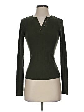 Banana Republic Factory Store Long Sleeve Henley (view 1)