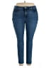 NYDJ Solid Blue Jeans Size 18 - photo 1