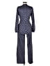 Unbranded Polka Dots Blue Jumpsuit Size M - photo 2