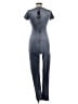 Fashion Nova Metallic Gray Jumpsuit Size S - photo 2