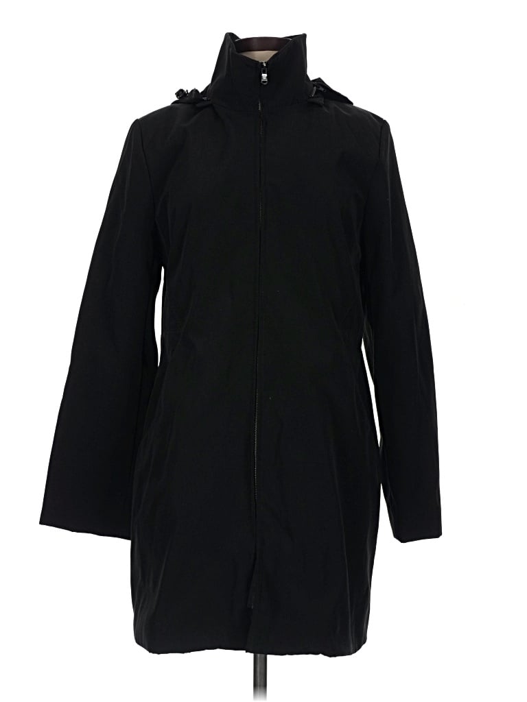 Pre-owned Anne Klein Coat In Black