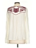Assorted Brands 100% Rayon Ivory Long Sleeve Blouse Size S - photo 2