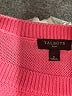 Talbots 100% Cotton Color Block Pink Pullover Sweater Size 0X - photo 7