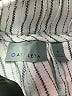 Athleta 100% Linen Stripes Gray Linen Pants Size 6 - photo 7
