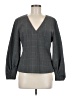 Tibi Gray Long Sleeve T-Shirt Size 10 - photo 1
