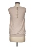 Ann Taylor LOFT Tan Sleeveless Blouse Size M - photo 2