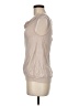 Ann Taylor LOFT Tan Sleeveless Blouse Size M - photo 5