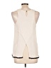 Coco + Jaimeson Ivory Sleeveless Blouse Size L - photo 2