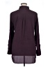 Calvin Klein 100% Polyester Solid Burgundy Long Sleeve Blouse Size XL - photo 2