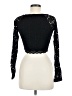 Express Black Long Sleeve Top Size M - photo 2