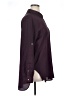 Calvin Klein 100% Polyester Solid Burgundy Long Sleeve Blouse Size XL - photo 4