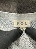 Pol 100% Polyester Stars Silver Pullover Sweater Size L - photo 7
