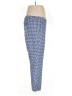 Rafaella Checkered-gingham Blue Casual Pants Size 16 - photo 4