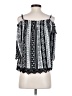 Iz Byer Black Sleeveless Blouse Size S - photo 2